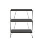 Hanah Home Mesa Lateral Antracita 46x76x30 cm